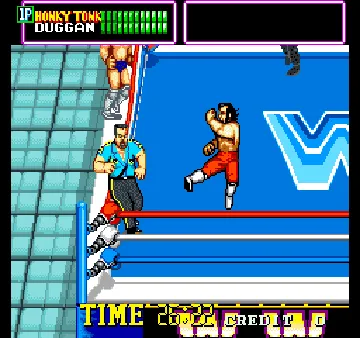 WWF Superstars (US) screen shot game playing